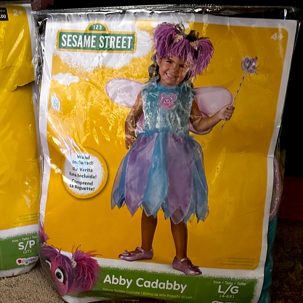 Sesame Street Abby Cadabby Kids Costume